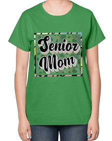 Senior mom 866# - twelfth grade-  Ladies T-Shirt