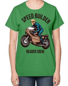 Speed builder 62# - motorcycle-  Ladies T-Shirt