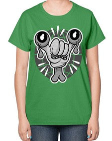 The nightmare 252# - cartoon general-  Ladies T-Shirt