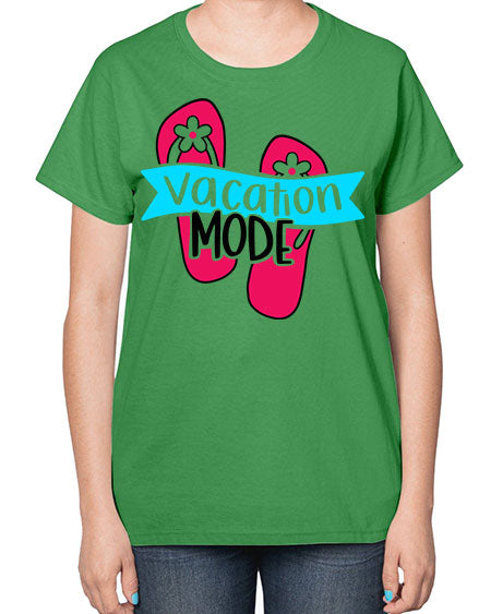Vacation Mode Style 8# - summer-  Ladies T-Shirt