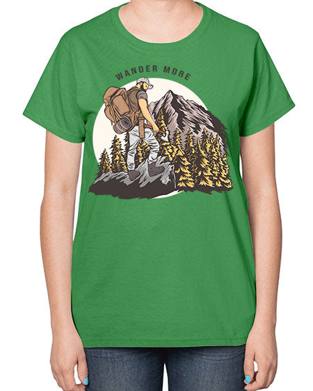 Wander More 3# - nature-  Ladies T-Shirt