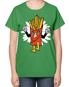 Weekend is near 265# - cartoon general-  Ladies T-Shirt
