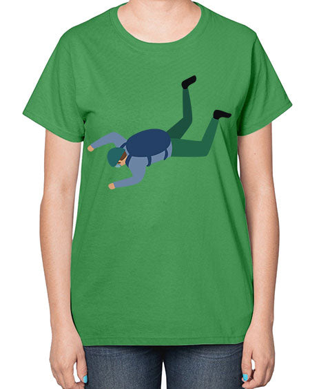 all in one 01# - parachute-  Ladies T-Shirt