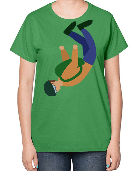 all in one 03# - parachute-  Ladies T-Shirt