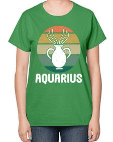 aquarius 78# - aquarius-  Ladies T-Shirt