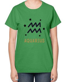 aquarius 83# - aquarius-  Ladies T-Shirt