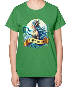 aquarius 84# - aquarius-  Ladies T-Shirt