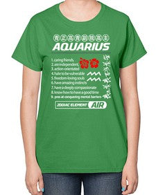 aquarius 85# - aquarius-  Ladies T-Shirt