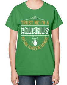 aquarius 87# - aquarius-  Ladies T-Shirt