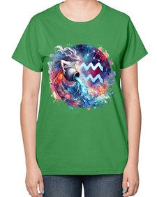 aquarius 90# - aquarius-  Ladies T-Shirt