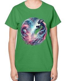 aquarius 91# - aquarius-  Ladies T-Shirt