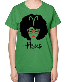 aries 122# - aries-  Ladies T-Shirt