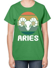 aries 134# - aries-  Ladies T-Shirt