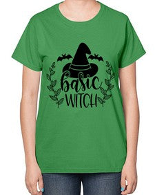basic witch 50# - witch-  Ladies T-Shirt