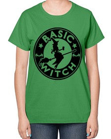 basicwitch 54# - witch-  Ladies T-Shirt