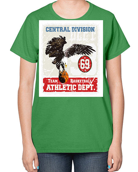 basket eagle 7# - birds-  Ladies T-Shirt