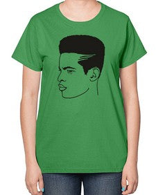 beardman 61# - black boys or men-  Ladies T-Shirt
