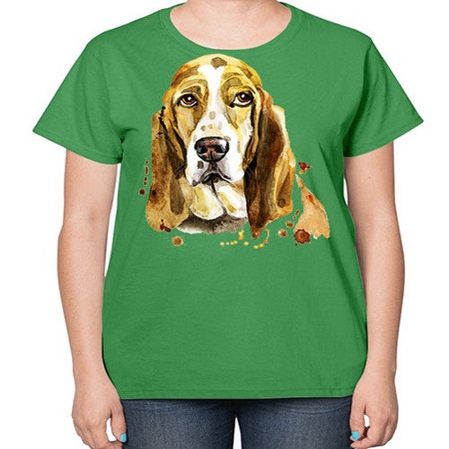 dog 107# - dogs-  Ladies T-Shirt