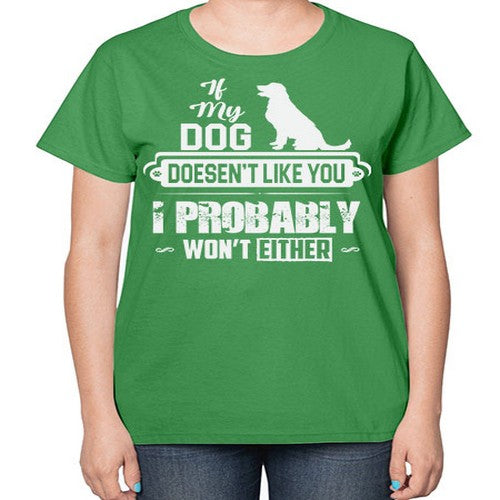 dog 113# - dogs-  Ladies T-Shirt