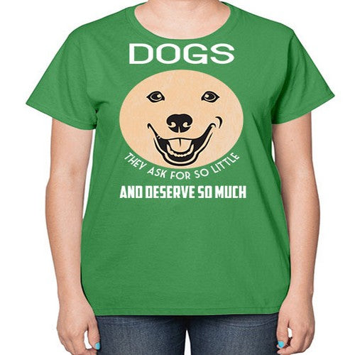 dog 115# - dogs-  Ladies T-Shirt