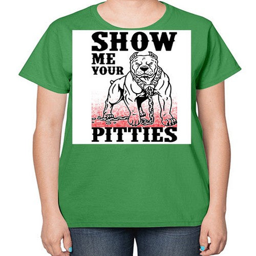 dog t shirt design 97# - dogs-  Ladies T-Shirt