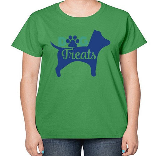 dog treats Style 93# - dogs-  Ladies T-Shirt