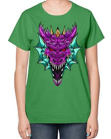 dragon 175# - dragon-  Ladies T-Shirt