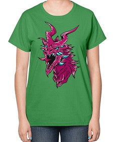 dragon 177# - dragon-  Ladies T-Shirt
