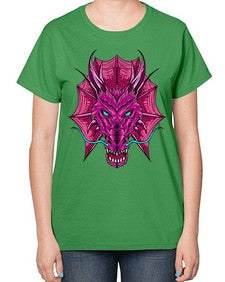 dragon 178# - dragon-  Ladies T-Shirt