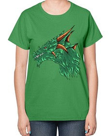 dragon 180# - dragon-  Ladies T-Shirt