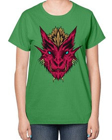 dragon 182# - dragon-  Ladies T-Shirt