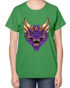 dragon 183# - dragon-  Ladies T-Shirt