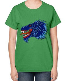 dragon 188# - dragon-  Ladies T-Shirt