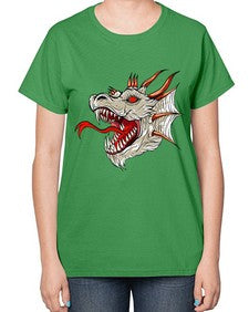 dragon 191# - dragon-  Ladies T-Shirt