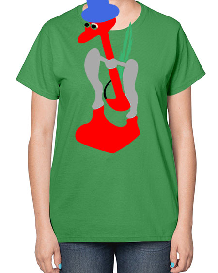 drinky bird 33# - birds-  Ladies T-Shirt