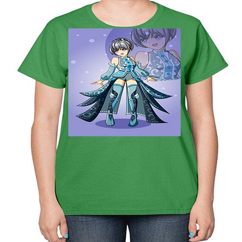 game of beautiful girl140# - anime-  Ladies T-Shirt