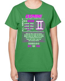 gemini 244# - gemini-  Ladies T-Shirt