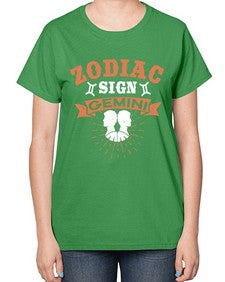 gemini 246# - gemini-  Ladies T-Shirt