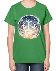 gemini 247# - gemini-  Ladies T-Shirt