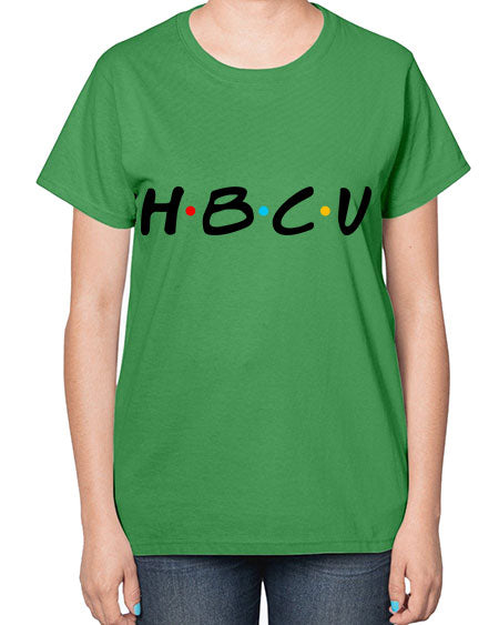 hbcu  138# - black words and phrases-  Ladies T-Shirt