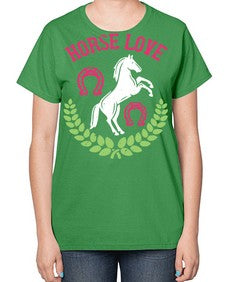 horse love Style 50# - horse-  Ladies T-Shirt