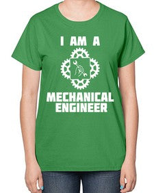 i am mechanical engineer 856# - engineer-  Ladies T-Shirt
