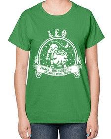 leo 18# - leo-  Ladies T-Shirt