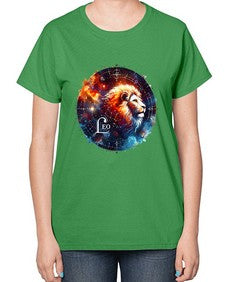 leo 300# - leo-  Ladies T-Shirt