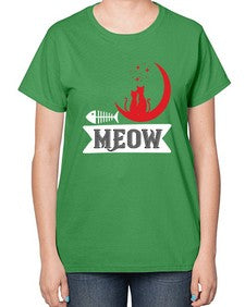 meow Style 70# - cats-  Ladies T-Shirt