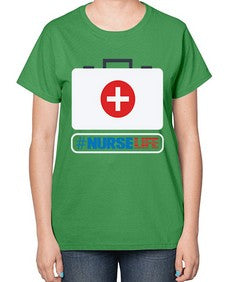 nurse life 1168# - nurse-  Ladies T-Shirt