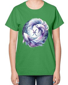 pisces 347# - pisces-  Ladies T-Shirt