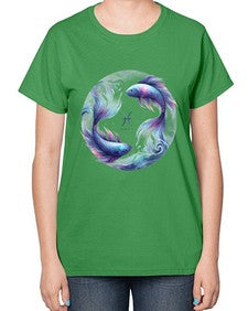 pisces 362# - pisces-  Ladies T-Shirt