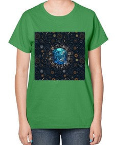 pisces Straight 366# - pisces-  Ladies T-Shirt