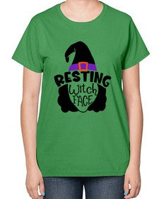 resting witch face 27# - witch-  Ladies T-Shirt